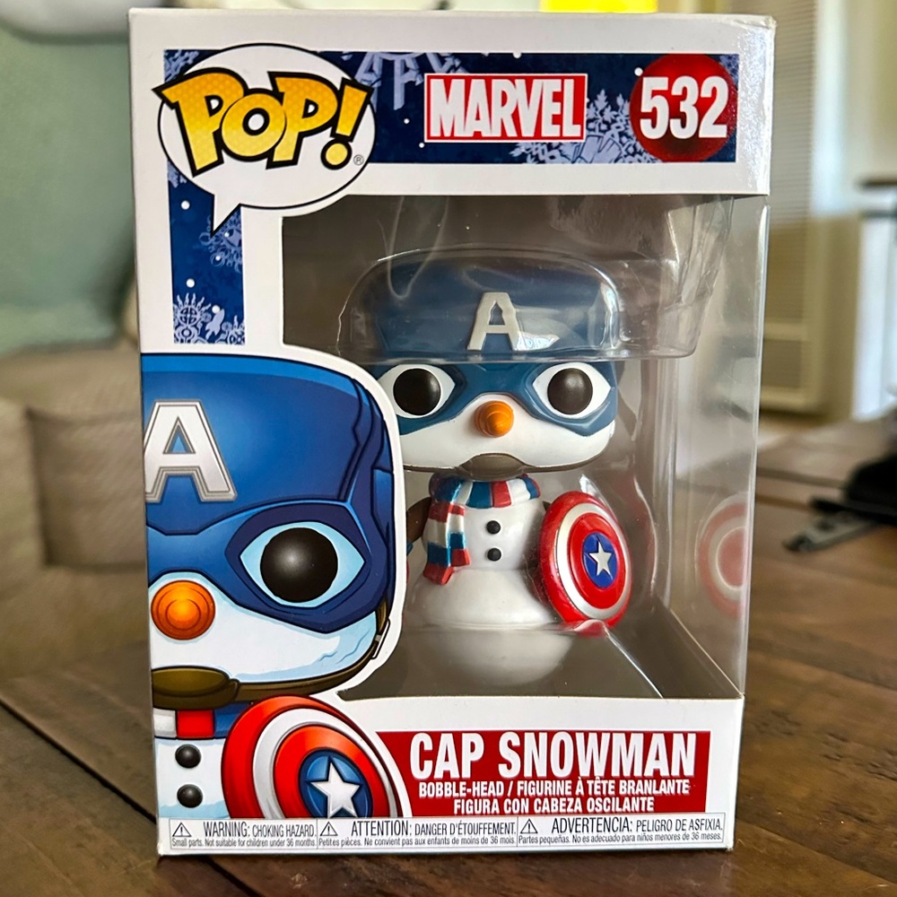 Captain America Snowman Funkopop!
